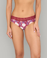 LA SENZA PRINTED HIPSTER ESSENTIALS 6CM TRIM MULTICOLOR / S