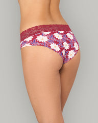 LA SENZA PRINTED HIPSTER ESSENTIALS 6CM TRIM MULTICOLOR / S