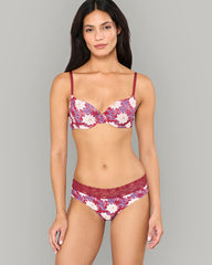 LA SENZA PRINTED HIPSTER ESSENTIALS 6CM TRIM MULTICOLOR / S