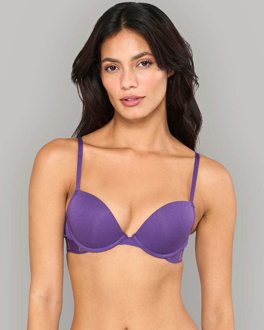 LUREX LOGO LIFT BRA – LA SENZA SIGNATURE PURPLE / 34B