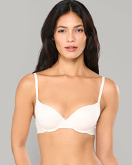 SPARKLE DEMI COMFORT – LA SENZA LUREX LINE IVORY / 34B