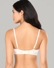 SPARKLE DEMI COMFORT – LA SENZA LUREX LINE IVORY / 34B