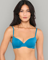 LUREX LOGO COMFORT DEMI – LA SENZA TREND EDIT TEAL / 34B