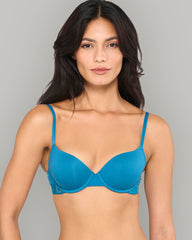 LUREX LOGO COMFORT DEMI – LA SENZA TREND EDIT TEAL / 34B