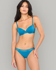 LUREX LOGO COMFORT DEMI – LA SENZA TREND EDIT TEAL / 34B