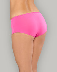 LA SENZA US PINK BOYSHORT MODAL WITH BOW DRK PINK / S