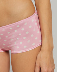 LA SENZA BOYSHORT DOT PRINT TRENDY ULTRASOFT PANTIES Pink / S