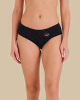 RX HIPSTER COTTON - PRINTED BODY SMOULDER BLACK / M