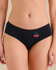 RX HIPSTER COTTON - PRINTED BODY SMOULDER BLACK / M