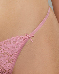 LA SENZA SEXY DIVA STRING LIGHT PINK THONG LT PINK / S