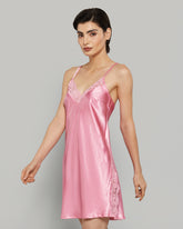 LA SENZA SATIN NECK AND SLIT SEXY SLIP 3V71 / S