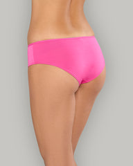 LA SENZA US PINK HIPSTER MODAL WITH BOW DRK PINK / S
