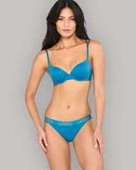 LA SENZA RX HL/HW BLUE MINICHKY 30MM LUREX KNOCKOUT LOGO TEAL / S