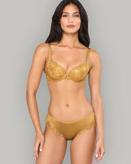 FOILED CUP STRAP FANTASY – LA SENZA PARISIAN EDITION GOLD / 34B