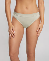 La Senza Ultrasoft Thong Panty Light Grey / M