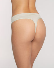 La Senza Ultrasoft Thong Panty Light Grey / M