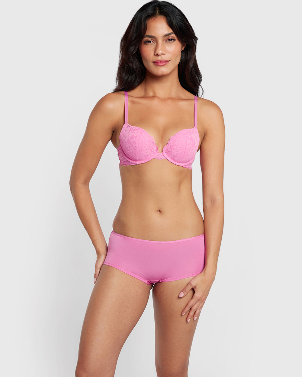 La Senza Ultrasoft Boyshort Panty Pink / M La Senza Ultrasoft Boyshort Panty Pink / M