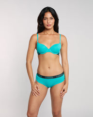 La Senza Remix Hipster Panty Teal / M