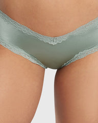La Senza Sexy Pin Up Cheeky Panty Light Green / M