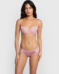 La Senza Sexy Pin Up Cheeky Panty Light Pink / M