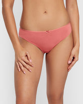 La Senza Ultrasoft Thong Panty Nude / M