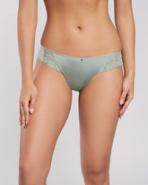 La Senza Diva Thong Panty Light Green / M