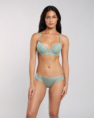 La Senza Diva Thong Panty Light Green / M