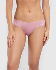 La Senza Diva Thong Panty Light Pink / M