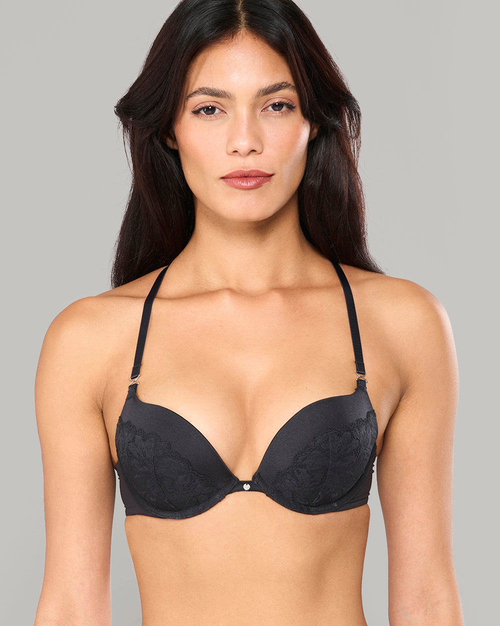 LA SENZA FABLE LACE CUP WITH TRINKETS BRA BLACK / 34B