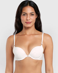 La Senza Beyond Sexy Plunge Bra Ivory / 34B