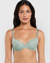 La Senza Obvious Full Coverage Bra Light Green / 34B