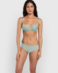 La Senza Obvious Full Coverage Bra Light Green / 34B