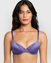 La Senza Obvious Full Coverage Bra Dark Blue / 34B