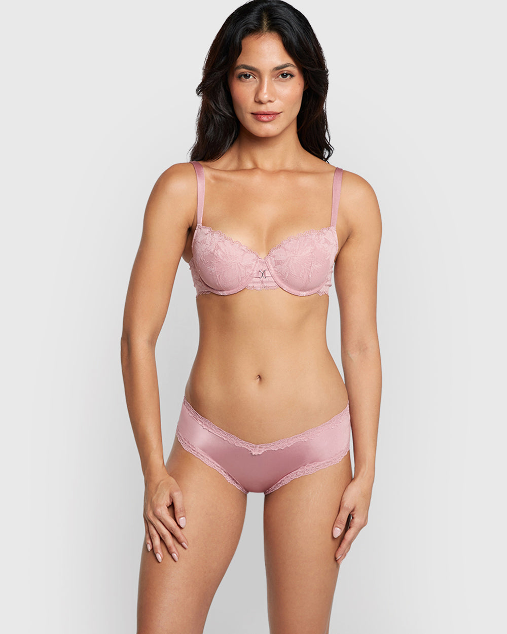 La Senza Obvious Balconette Bra Light Pink / 34B La Senza Obvious Balconette Bra Light Pink / 34B