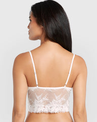 La Senza Long Line Bralette Ivory / M