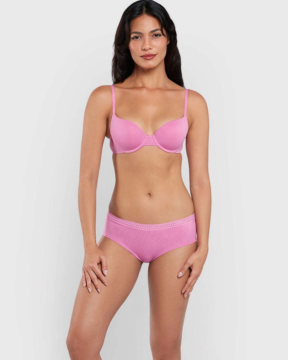 La Senza Remix Hipster Panty Dark Pink / M La Senza Remix Hipster Panty Dark Pink / M