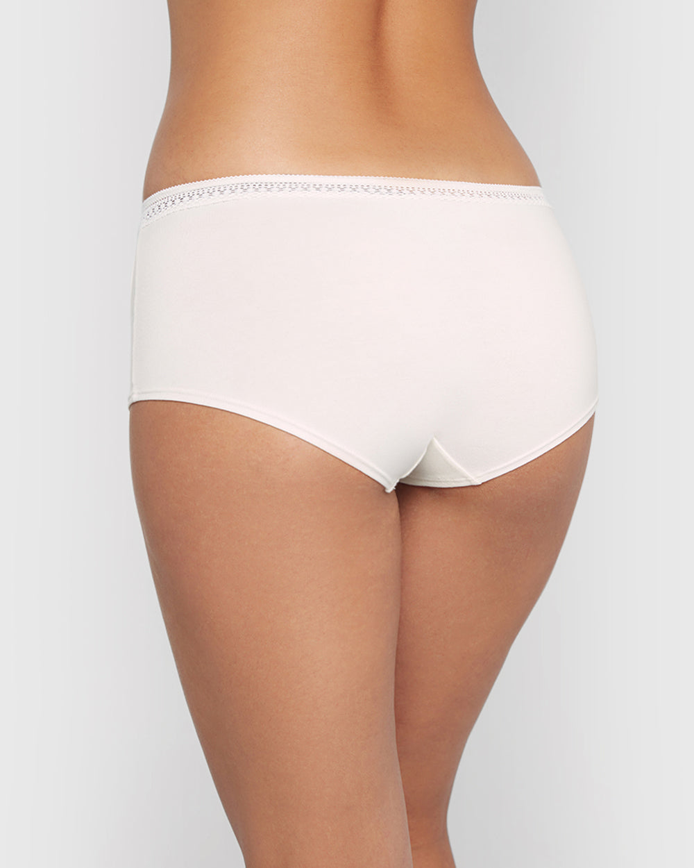 La Senza Boyshort Panty With Elemental Lace Ivory / M La Senza Boyshort Panty With Elemental Lace Ivory / M