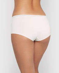 La Senza Boyshort Panty With Elemental Lace Ivory / M