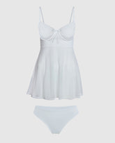 La Senza Unlined Balconette Babydoll With A Bow