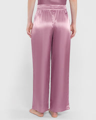 La Senza Sleep Unlined Satin Drawstring Pant Pink / M