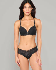 DIVA THONG KI MAGNIFICENT 20 WWB – LA SENZA BLACK / S