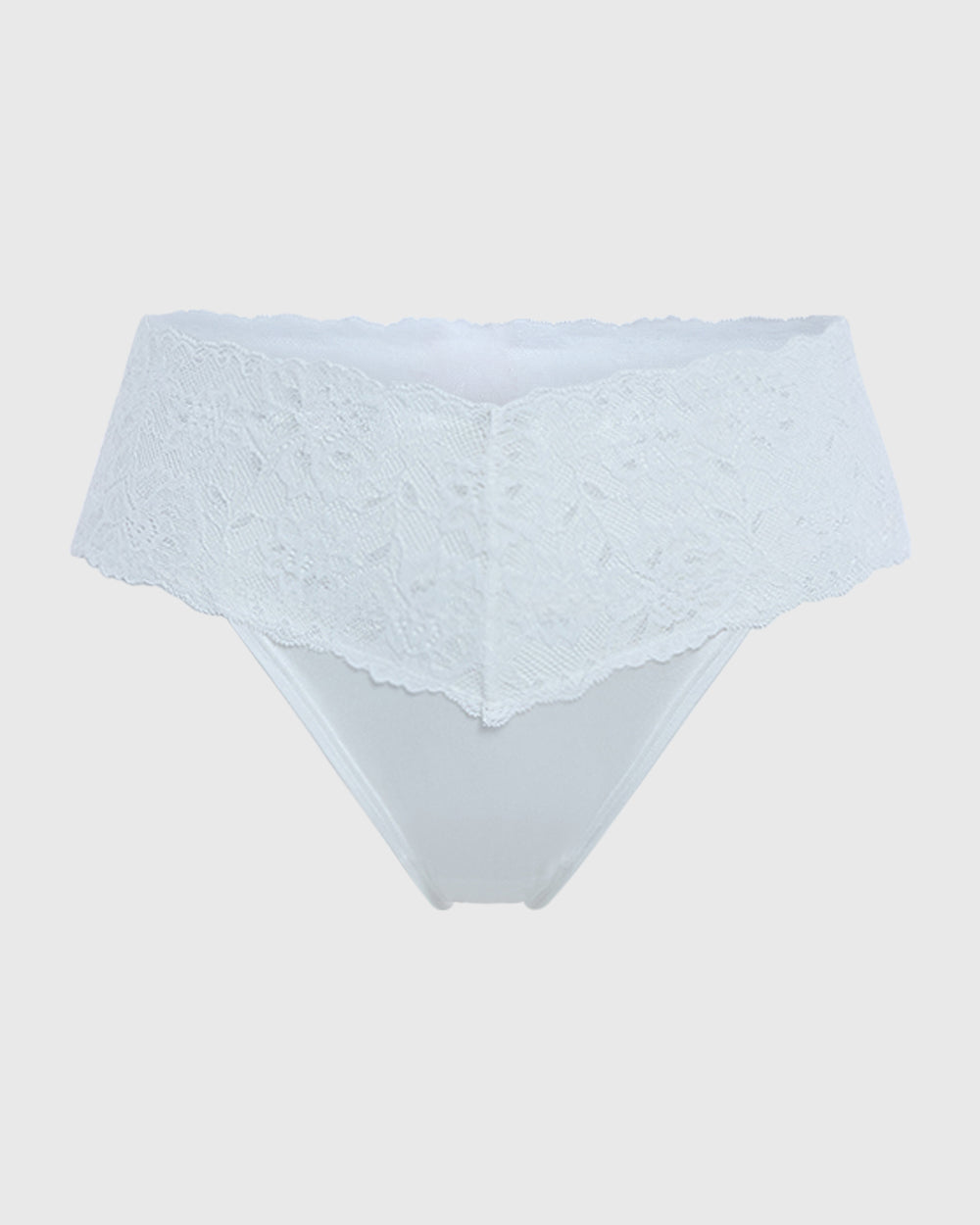 La Senza Magnificent Lace Thong Panty Ivory / M