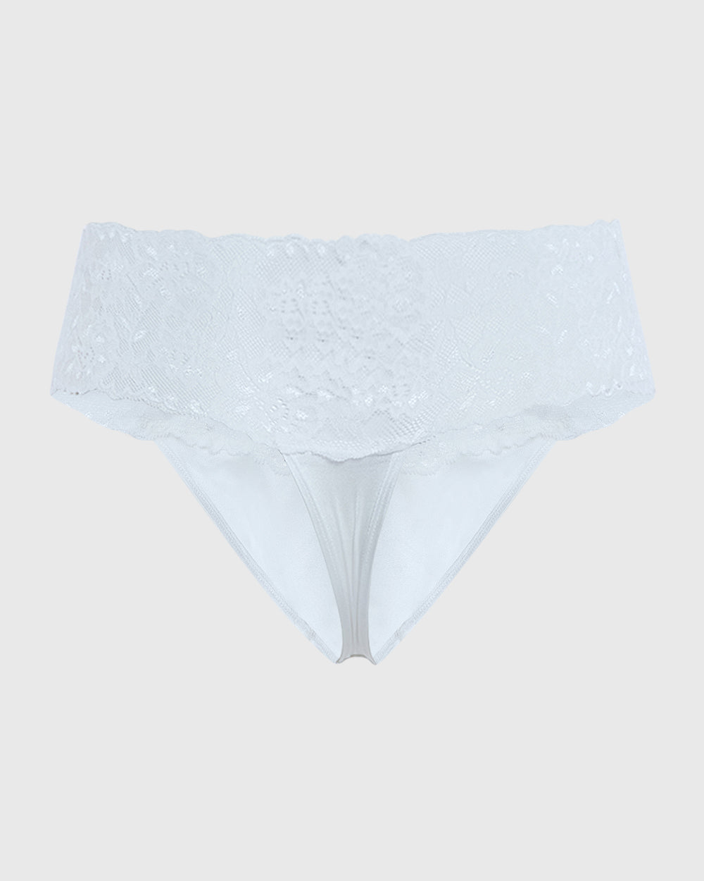 La Senza Magnificent Lace Thong Panty Ivory / M La Senza Magnificent Lace Thong Panty Ivory / M