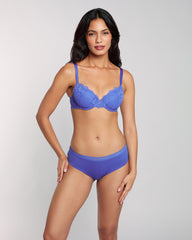 La Senza Obvious Full Coverage Bra Dark Blue / 34B