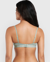 La Senza Remix Plunge Bra Light Green / 34B