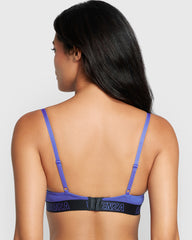 La Senza Remix Plunge Bra Dark Blue / 34B