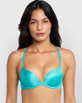 La Senza Beyond Sexy Plunge Bra Teal / 34B