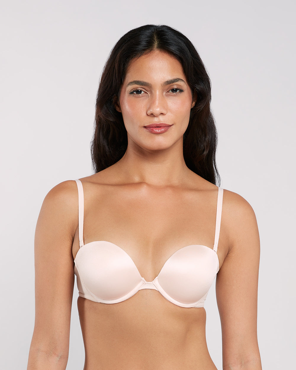 La Senza Up 2 Cup Plunge Bra Light Pink / 34B