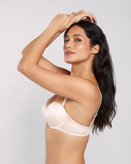 La Senza Up 2 Cup Plunge Bra Light Pink / 34B