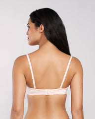 La Senza Up 2 Cup Plunge Bra Light Pink / 34B